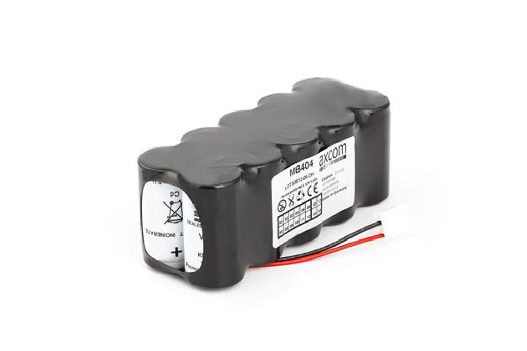 NiCd Akku für Fresenius MCM 404, MCM 504, Volumed VP2000, VP5000 - 12V 1,8Ah