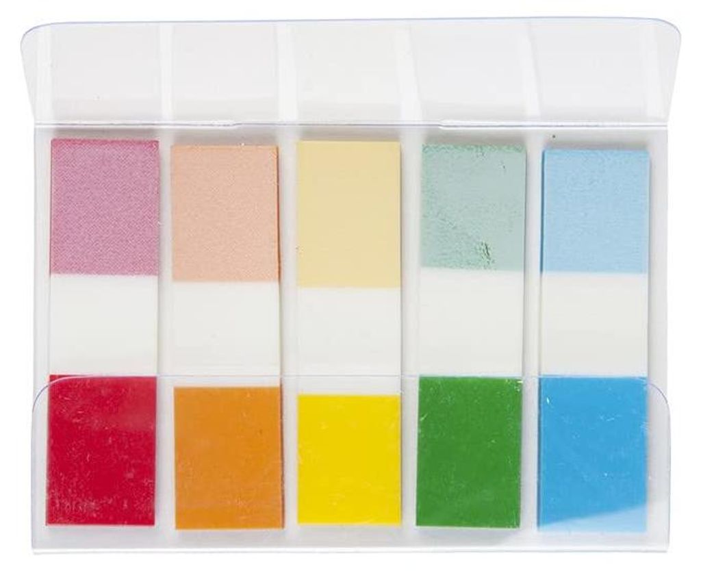 Idena 312732 - Strisce segnapagina, multicolore Immagine del prodotto 