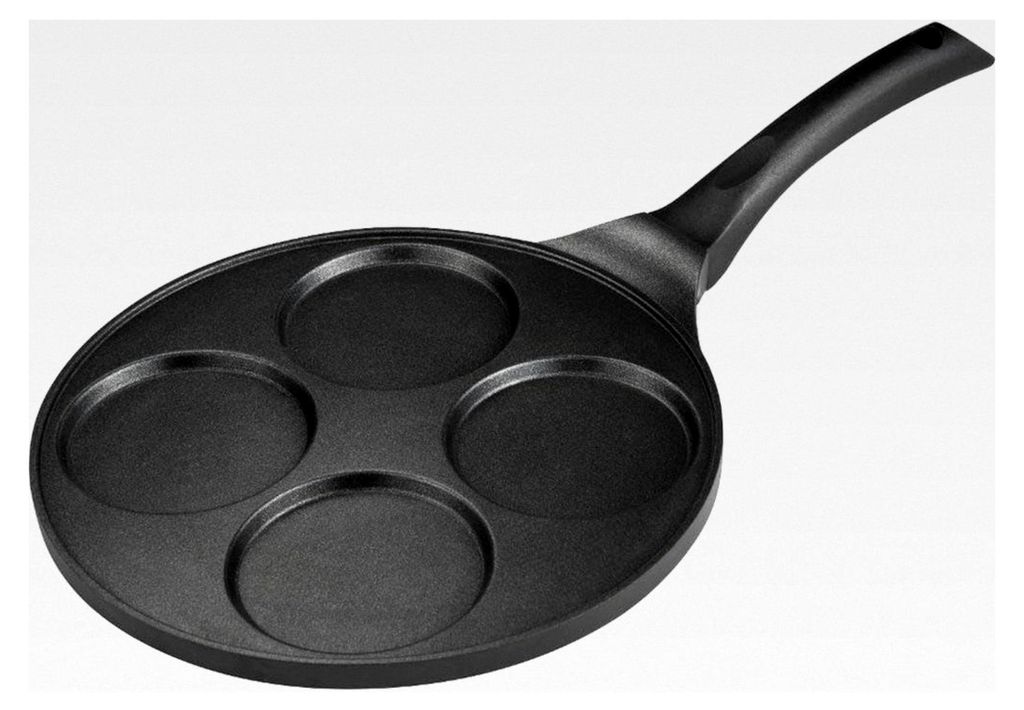 Crêpes-Pfanne, 3 cm x 26 cm, Schwarz