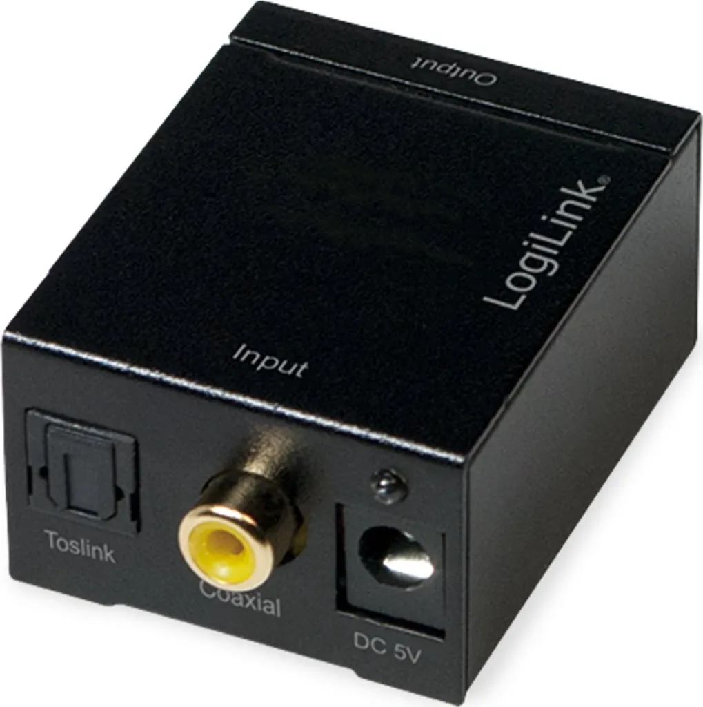 Logilink Convertisseur Audio Numérique vers Analogique SPDIF Coaxial