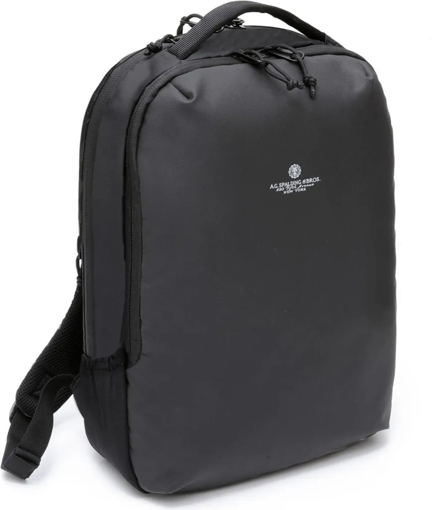 Sac à dos noir léger et robuste A.G.Spalding&Bros. 309091 anti-pluie