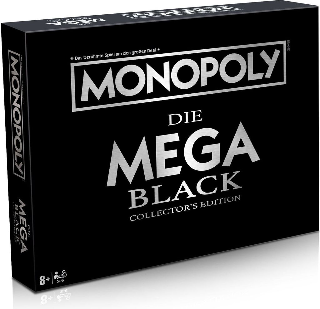Monopoly Mega Black Edition Jeu de société Image du produit 