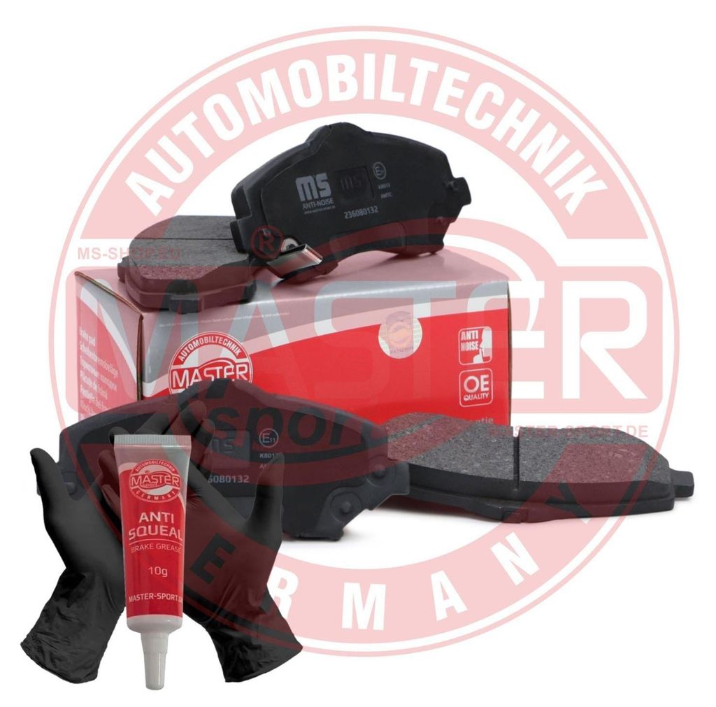 MASTER-SPORT Bremsbeläge Satz Vorne für JEEP WRANGLER III (JK) 236080132