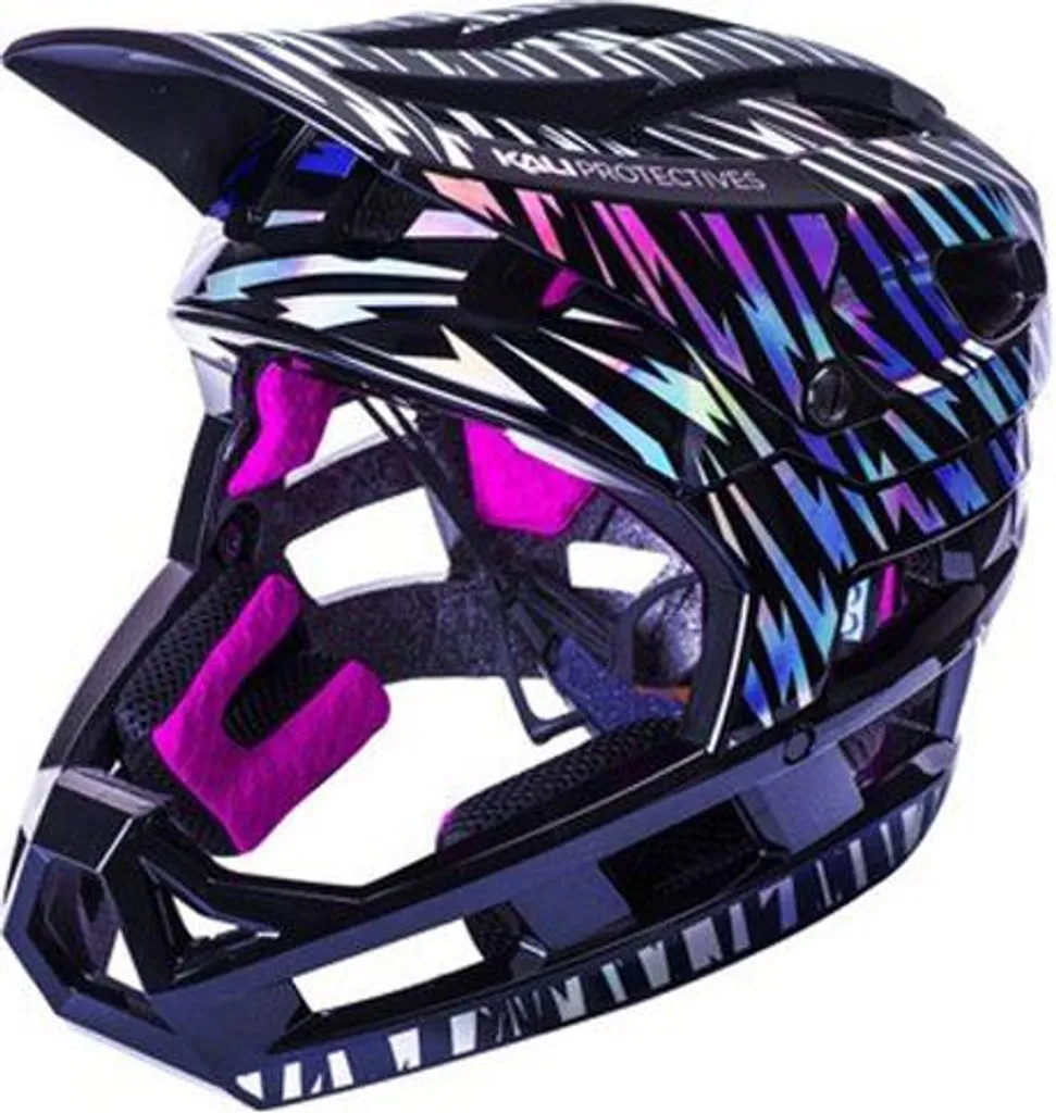 Casque de descente Kali Protectives Invader Ltd Zolt Holo Noir L-2XL