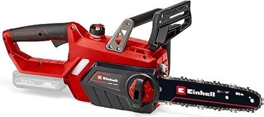 Einhell Akku-Kettensäge GE-LC 18/25 Li-Solo Power X-Change (18 V, 23 cm Schnittlänge, 4,5 m/s Kettengeschwindigkeit, autom. Kettenschmierung, wer...