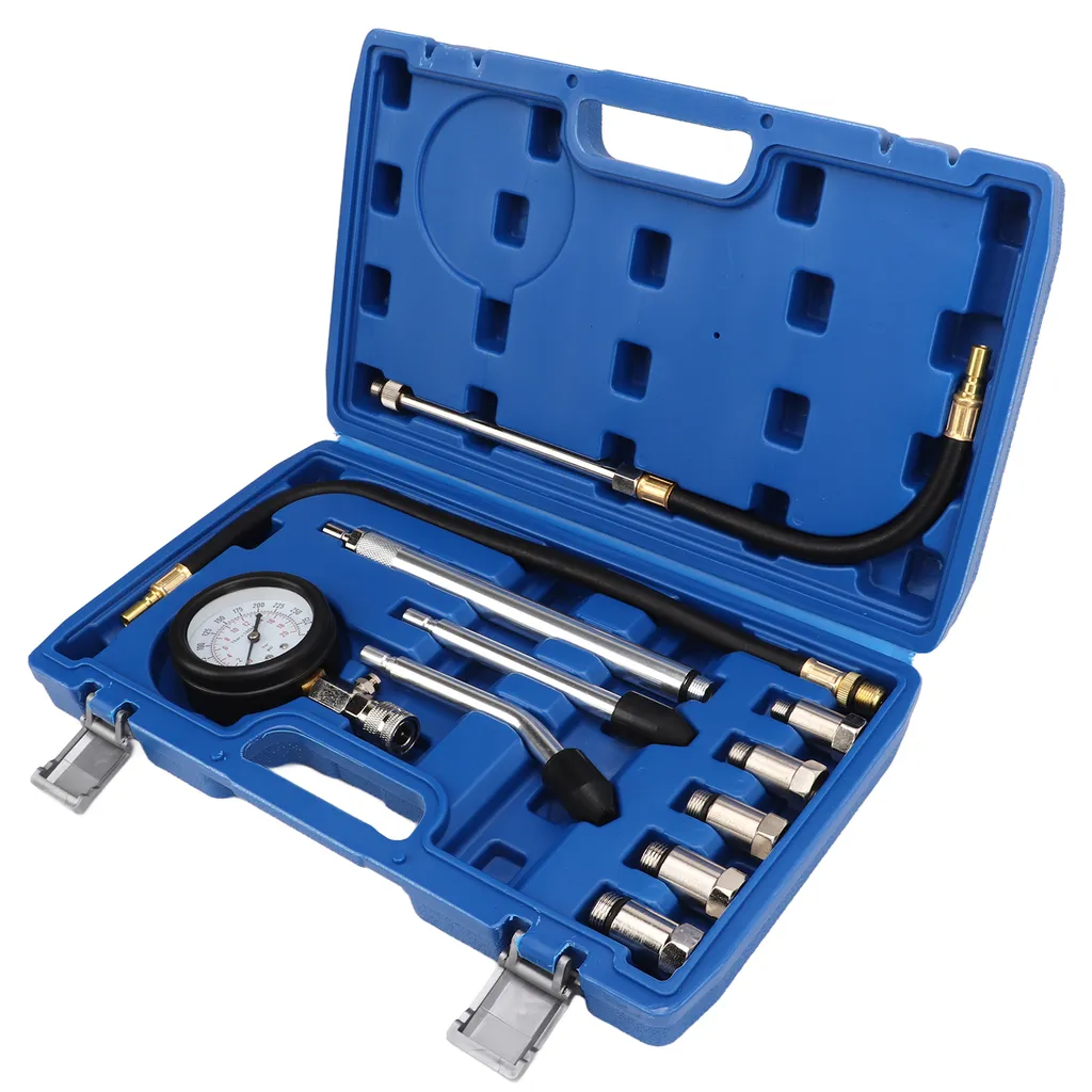 Testeur de compression de cylindre - Manomètre moteur essence M10-M18 - 3