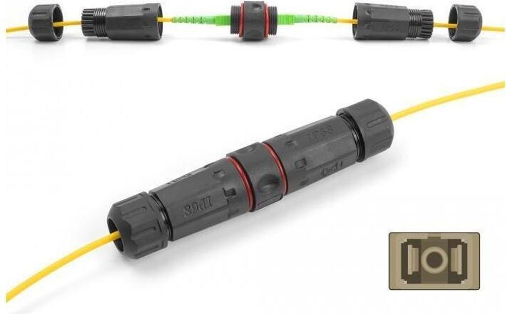 DELOCK LWL SC Simplex Bu. > SC Simplex Bu. OM1/OM2 wasserf.
