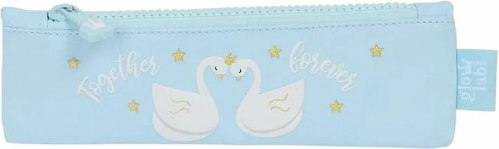 Offerta Astuccio Safta Mini Glowlab Swans Blu - Prezzo Imbattibile