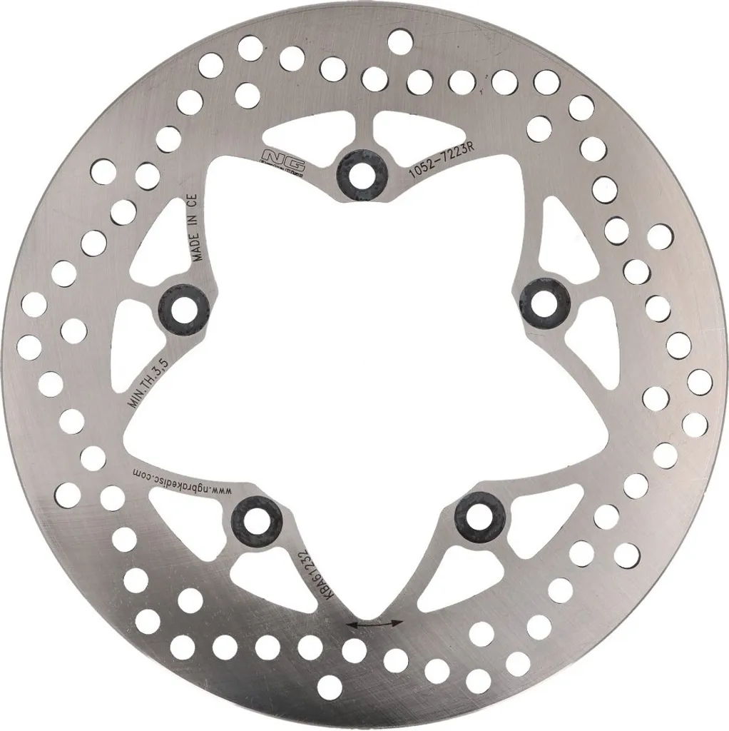 Disque de frein arrière NG idéal pour entretien Ducati 749 999 RR