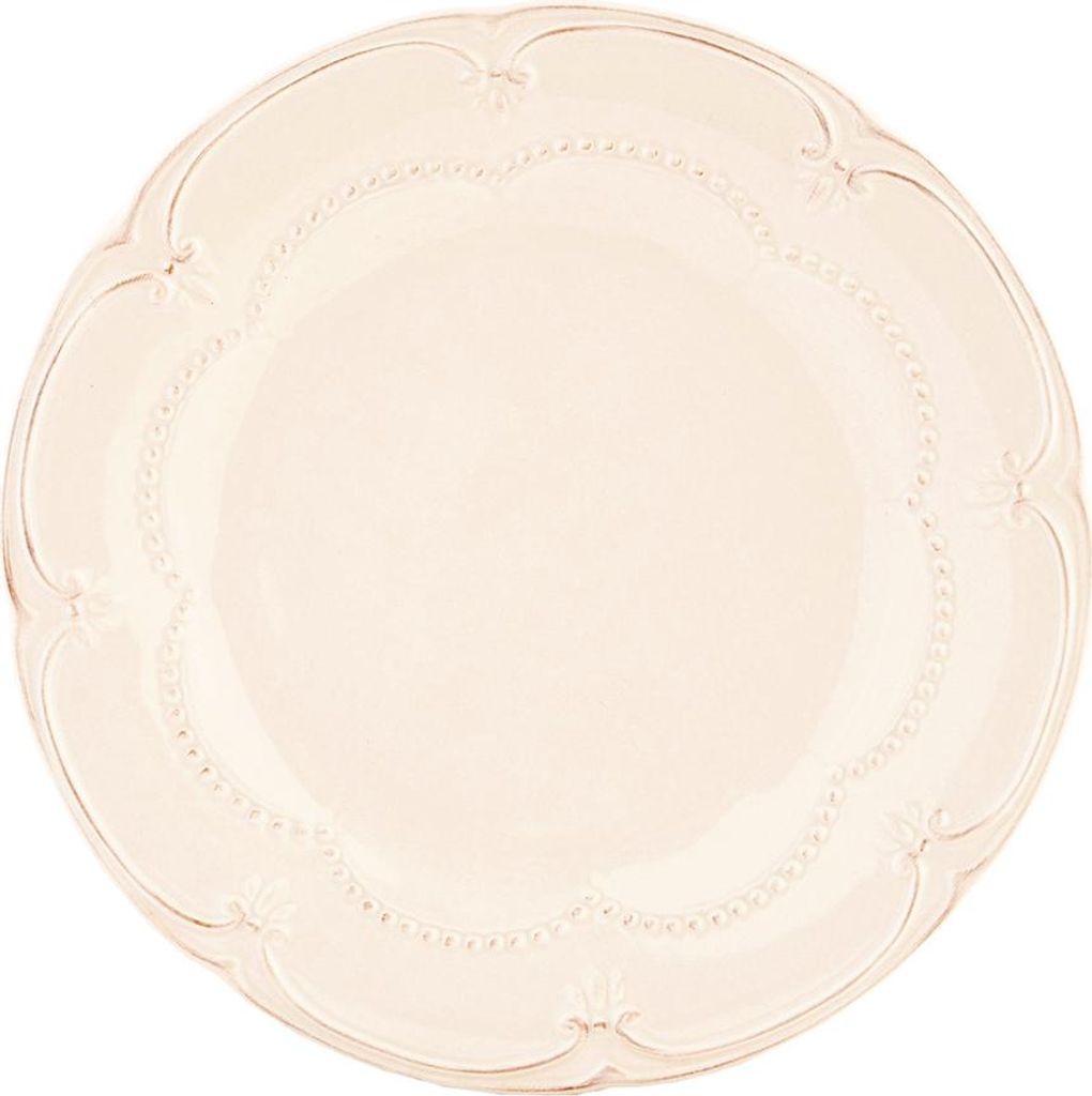 Clayre & Eef Assiette à déjeuner Ø 21 cm Beige Céramique Image du produit 