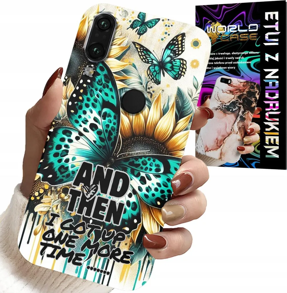 Custodia Xiaomi Note 7 Foil - Design Femminile 'And Then I Got Up'