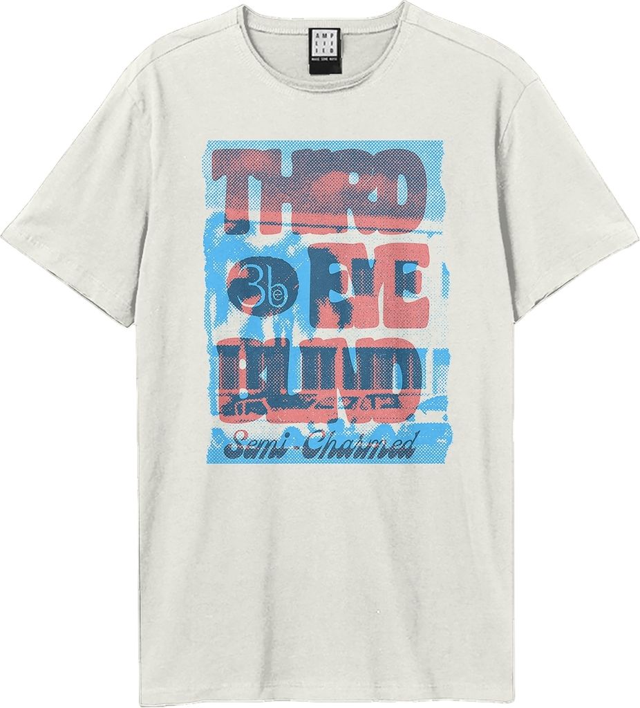 Amplified - "Semi Charmed" T-Shirt für Herren/Damen Uni GD1978 (S) (Altweiß)