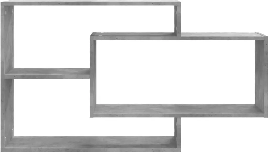 Maison Exclusive Mensole Arredo Grigio Cemento 104cm - Atmosfera Casa - 4