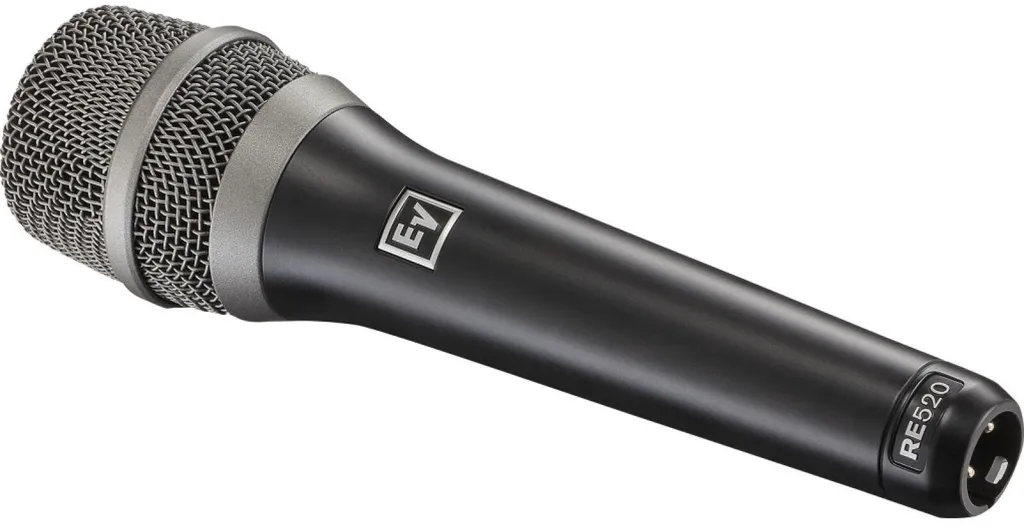 Micro de chant filaire Electro-Voice RE520 condensateur pour le live