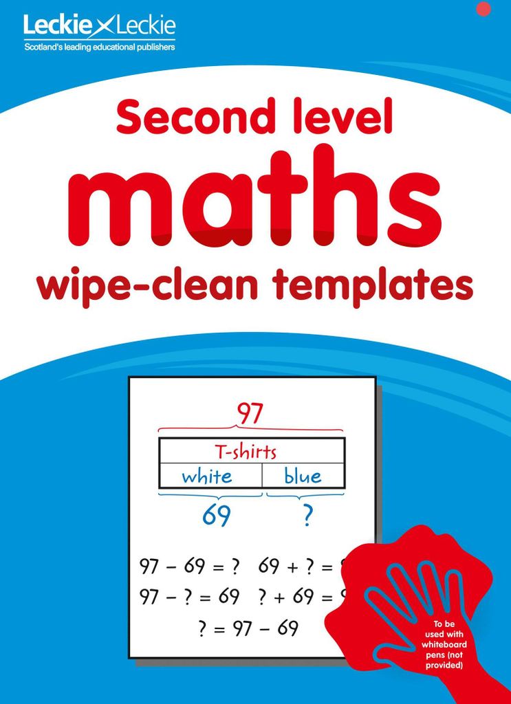 Second Level Wipe-Clean Maths Templates for CfE Primary Maths