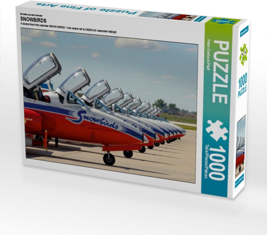 Calvendo Ein Motiv aus dem Kalender SNOWBIRDS 1000 Teile Puzzle quer 640x480mm, Pfaff Hans-Gerhard; 7454183