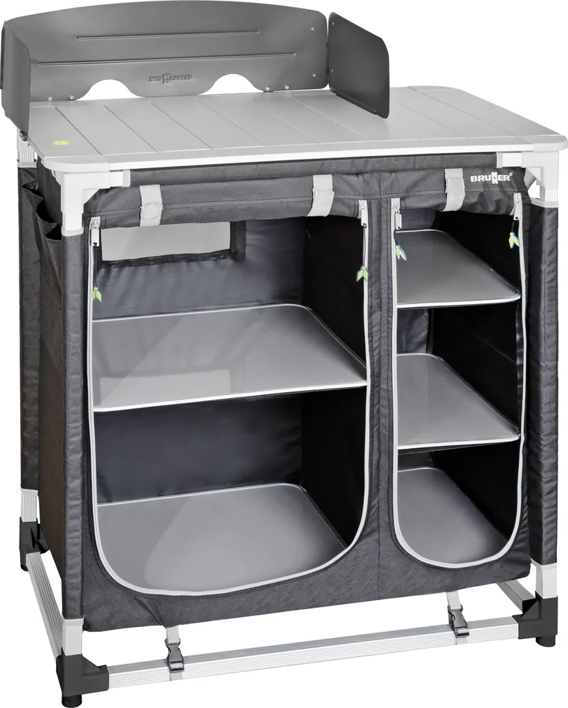 Armoire de cuisson camping Azabache CT SQUARE - Meuble de cuisine pliable