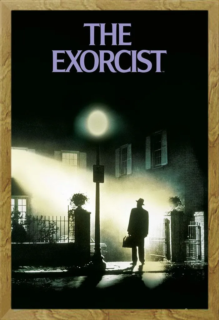 Exorcist, The - Poster - Arrival + cornice rimovibile, Shinsuke® Maxi MDF oak, pannello acrilico