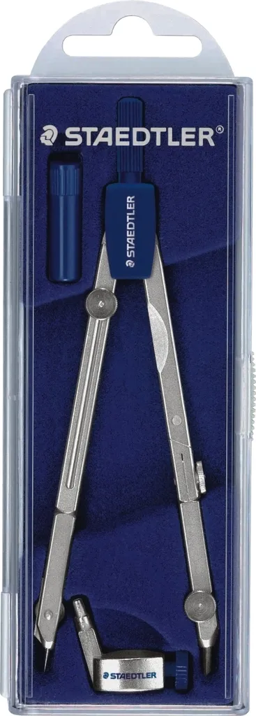 Lot de 5 compas techniques Mars 554 Basic avec bras de rallonge 15cm
