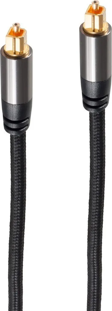 Câble optique Toslink 2,5m série II PRO avec connecteurs renforcés