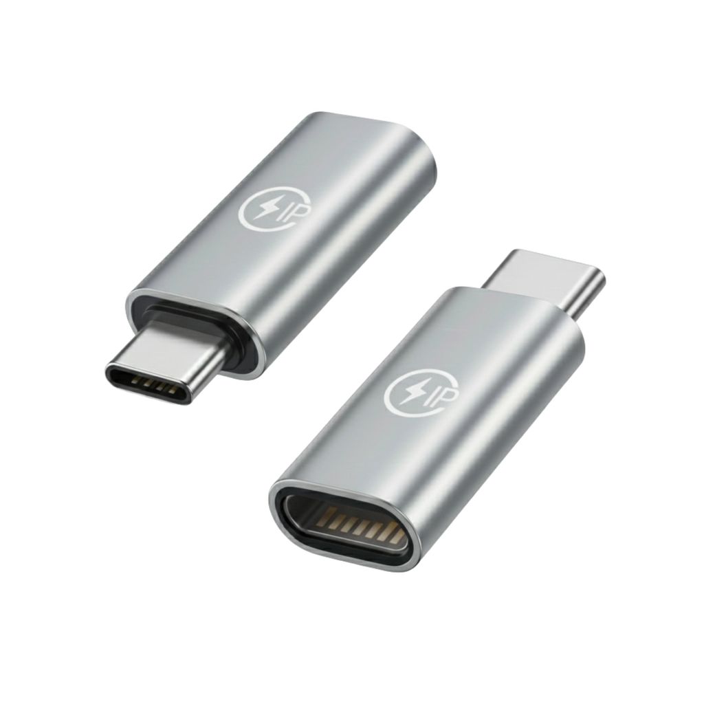 Lightning auf USB-C Adapter – Lightning zu USB-C Konverter für iPhone, iPad, iPod & AirPods