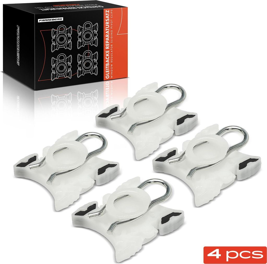 Frankberg 4x Fensterheber Gleitbacke Vorne und Hinten für BMW E36 Compact Z3 Z4 5er 7er