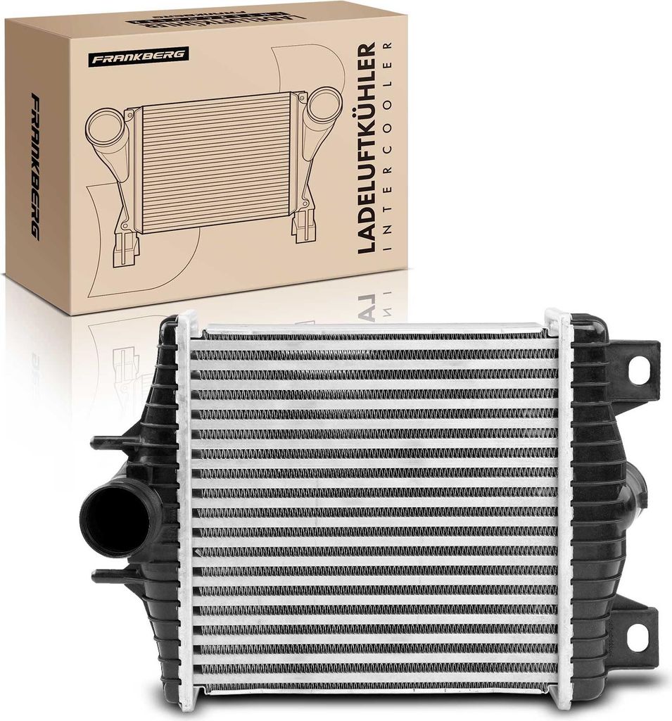 Frankberg 1x Ladeluftkühler Turbokühler für Land Rover Range Rover IV Sport L494 3.0L 4.0L