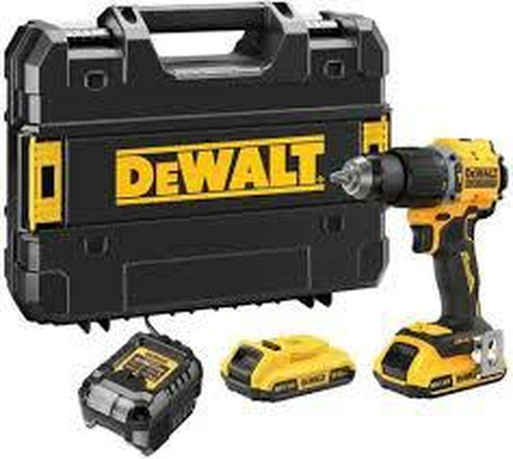 DEWALT Akkuschlagbohrschrauber 18V DCD799D2T 74Nm 2x2,0Ah BL TSTAK