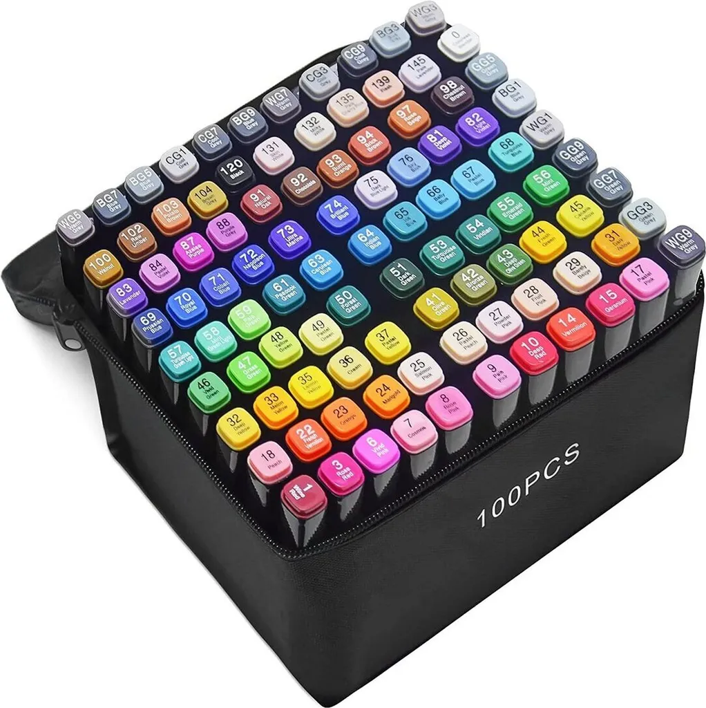 Super Offerta 100 Marker Alcool Extralink - Il Set Definitivo