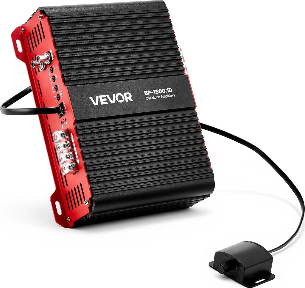 VEVOR monoblokový zosilňovač do auta 1500 W RMS MAX 1/2/4 Obrázok produktu 