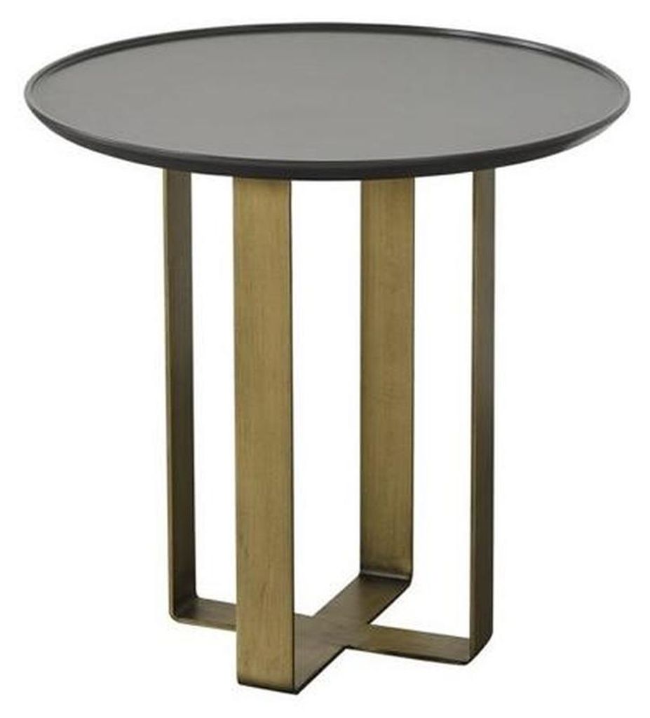 Beistelltisch Tisch Couchtisch Wohnzimmer Edelstahl Gold Möbel
