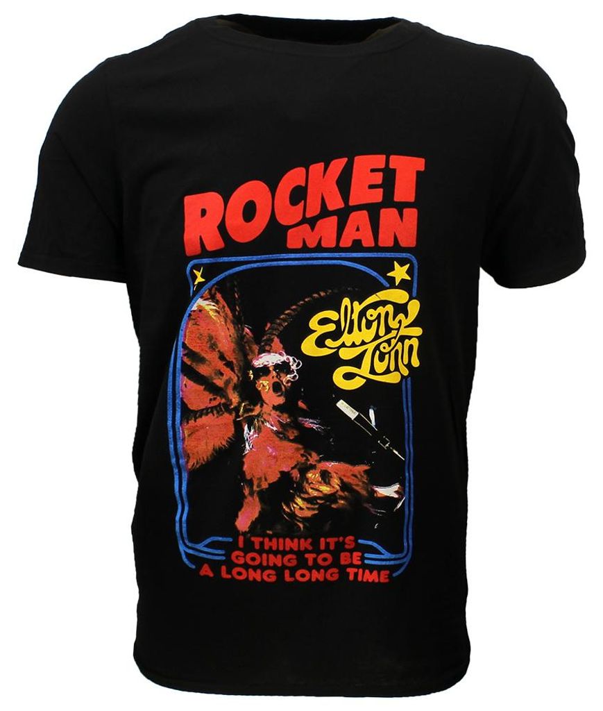 Maglietta con stampa "Elton John Rocketman" - M Immagine del prodotto 