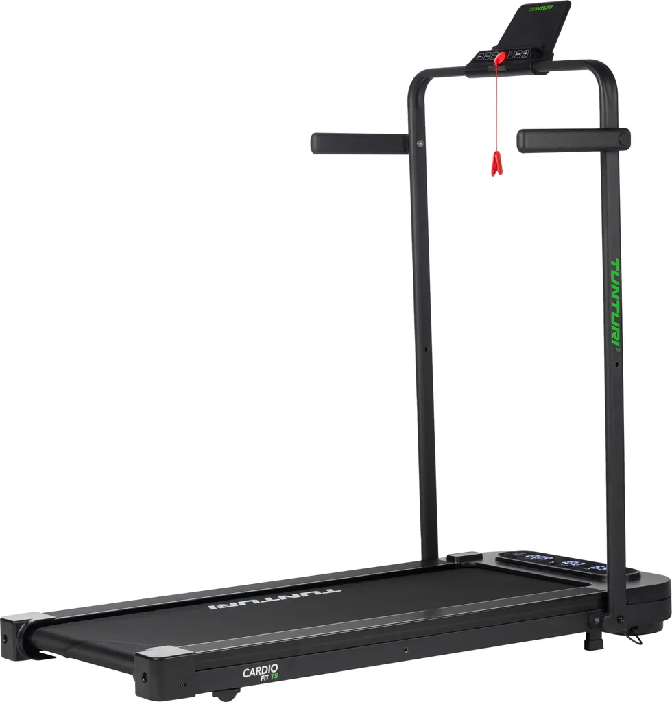 Tapis de course Tunturi Cardio Fit T5 - Appareil de Fitness Compact Noir