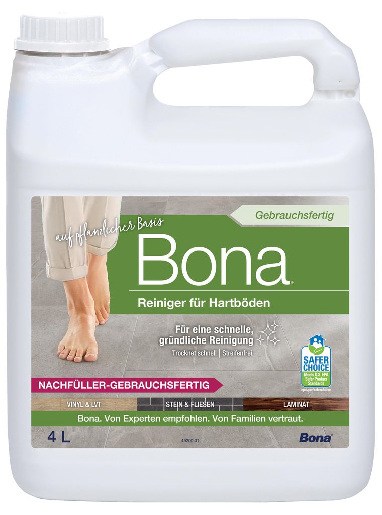 Bona Stein-, Fliesen- und Laminatreiniger Nachfüllkanister Produktbild 