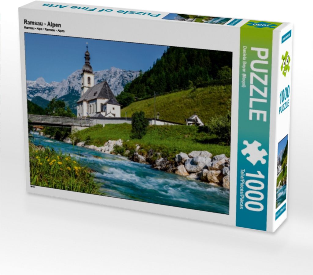 Calvendo Ramsau - Alpen 1000 Teile Puzzle quer 640x480mm, Beyer (Moqui) Daniela; 7392528