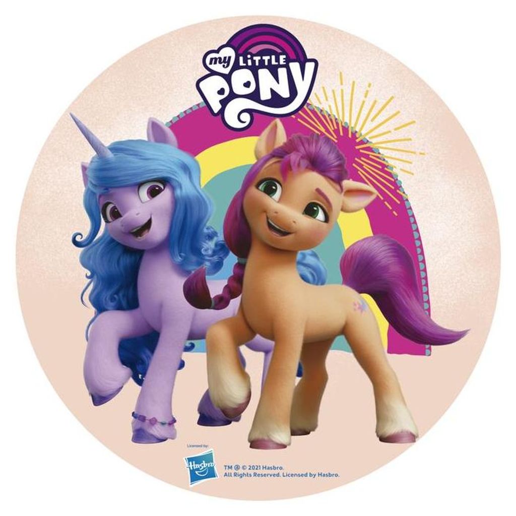 dekora - My Little Pony Essbare Oblate - Dekoration Für Produktbild 