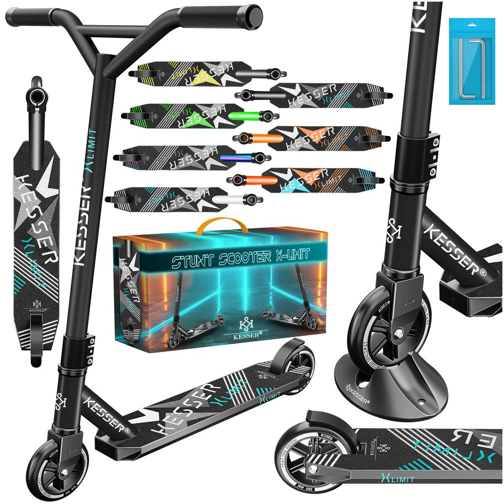Trottinette KESSER® Funscooter Stuntscooter X-Limit - Image du produit 