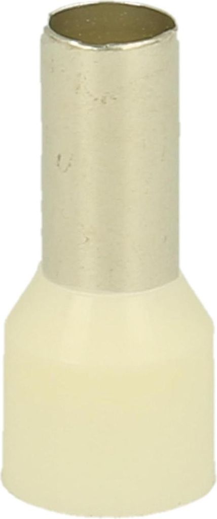 Aderendhülsen DIN 46228 Teil 4 isoliert, Größe N, Farbe Kodierung TM Querschnitt 16mm² weiß - 1 Stück