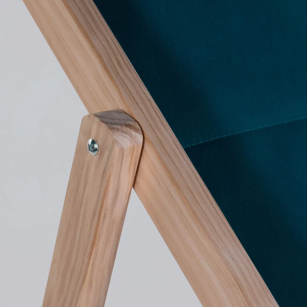 Chaise longue bois MATALA - Solution confort pour mal de dos en extérieur - 8