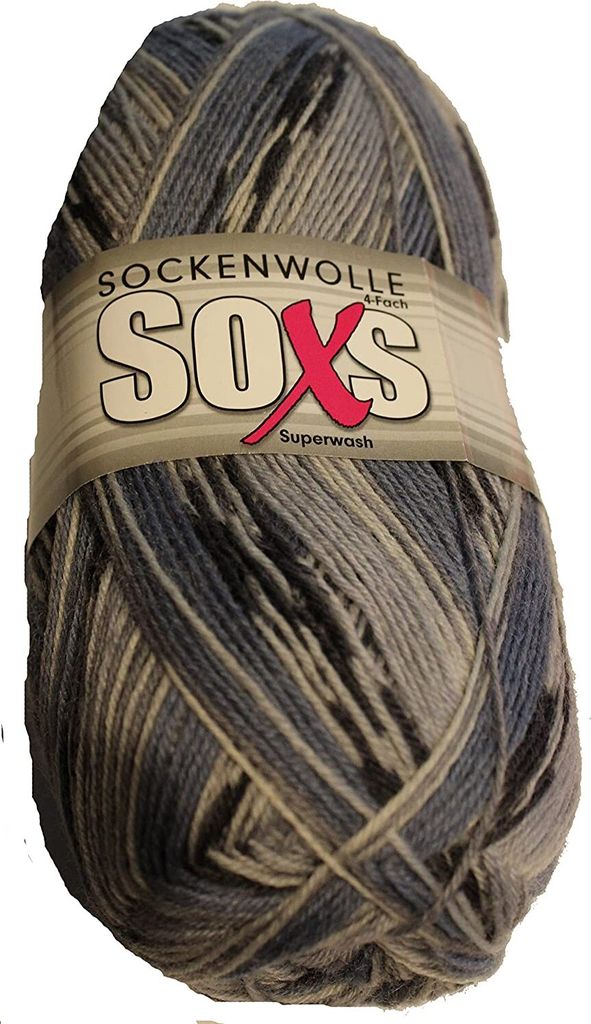 Gründl 100 gr. SOXS Sockenwolle 75% Schurwolle, 25% Produktbild 