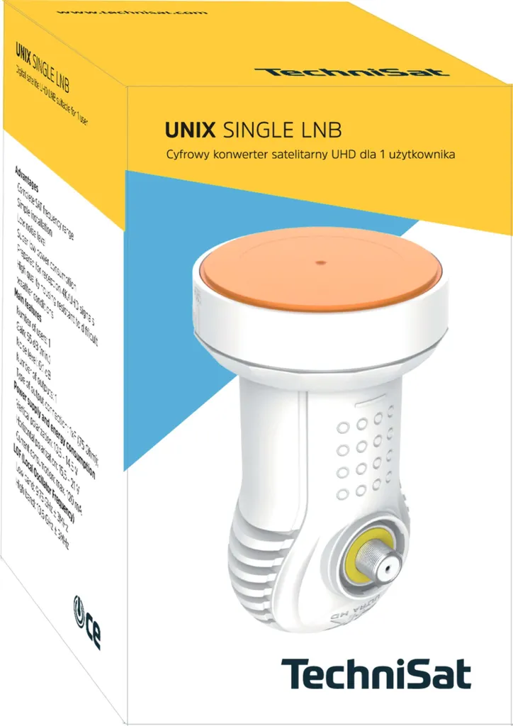 Technisat UNIX LNB Simple 0,1 dB - Tête Satellite Haute Performance - 4