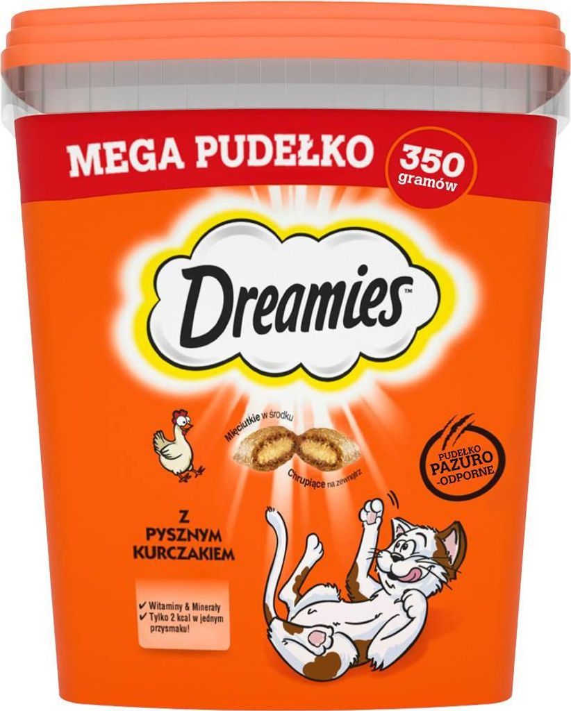 Dreamies Przysmak dla kota Mix smaków z kurczakiem i serem Zdjęcie produktu 