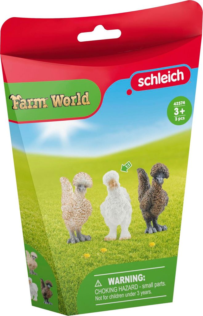 Schleich Farm World 42574 Kuracie priatelia Obrázok produktu 
