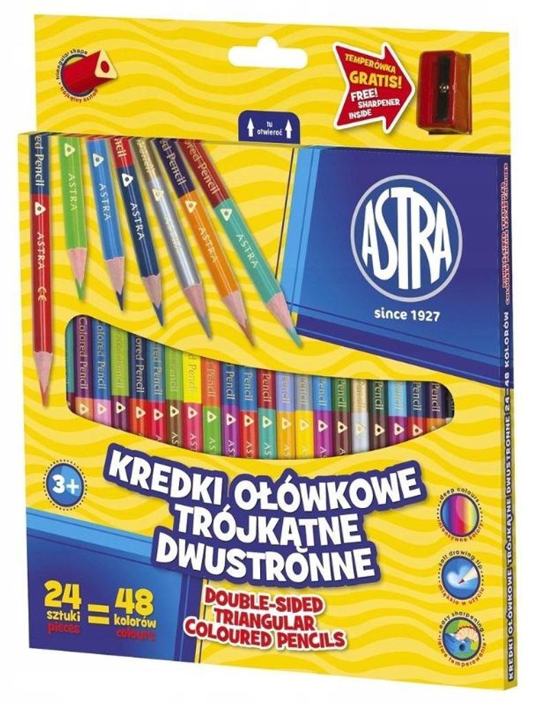Aquarell-Farbstifte Set aus 48 kräftigen Farben in  für Produktbild 