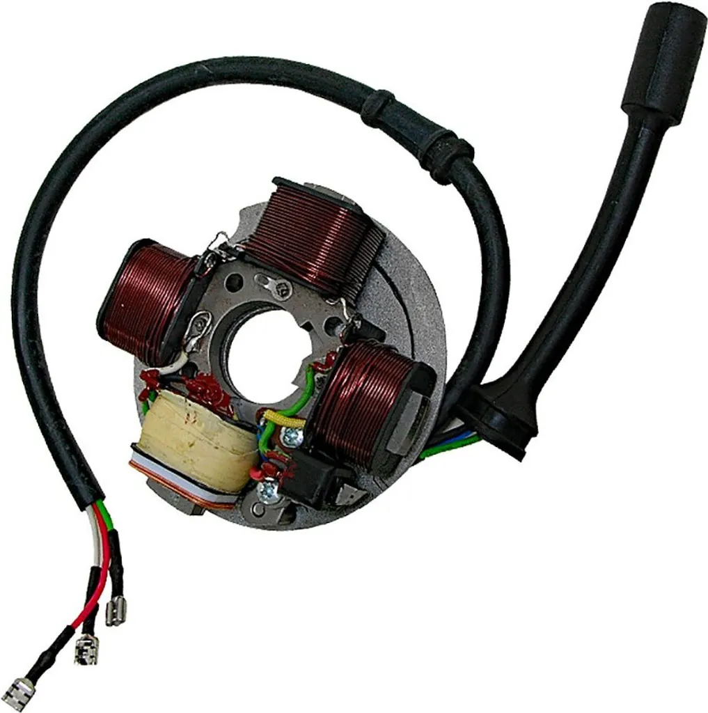 Stator pour PIAGGIO avec plaque 4 pôles : Réparation allumage mobylette - 2