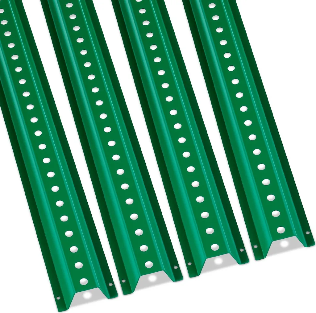 Poteau Enseigne Anti-Vent Fonte 1,8m - Support Portable Stable Vert
