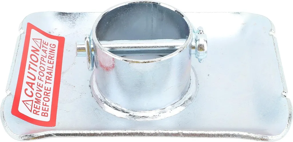 Pied de vérin anti-enfoncement 5000lbs pour remorque et tube 2 pouces