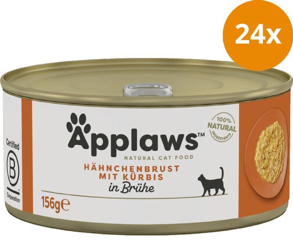 Applaws 5060122490443, Adult, jede Rasse, Kürbis, 156 g