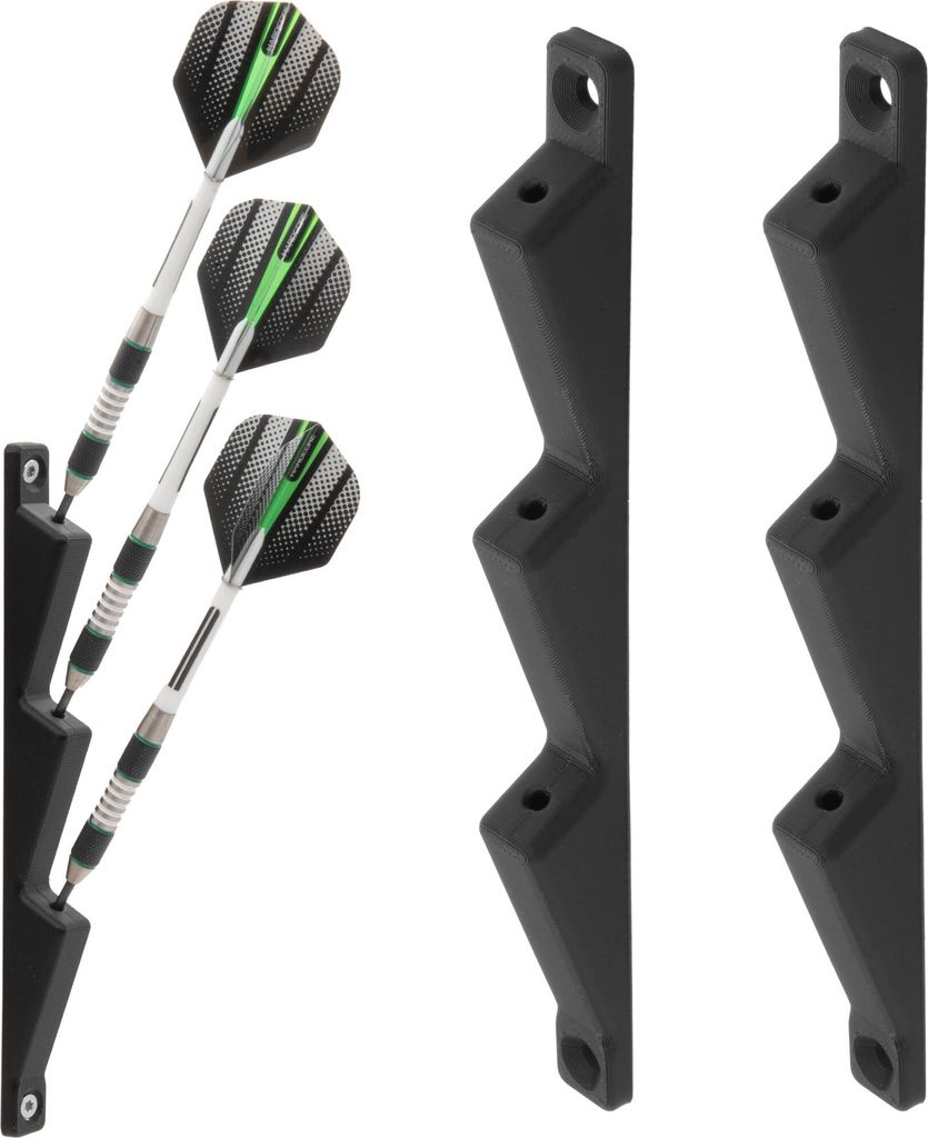 2x Dartpfeilhalter Dartpfeilständer Wandhalterung Produktbild 