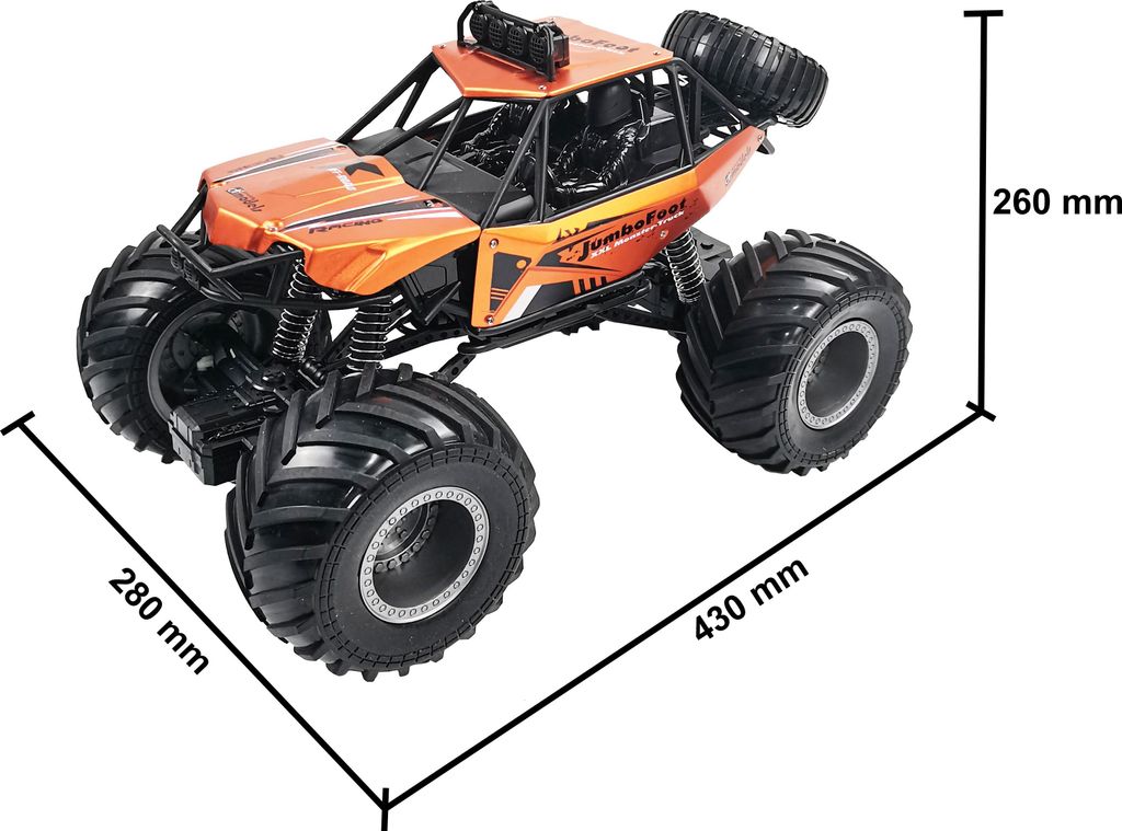 DF Models DF Jumbo Foot V2 Off-Roader 1:10 RTR (Länge x Produktbild 